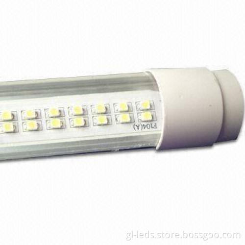 SMD 3014 Portable T8 LED Tube with >87% Power Efficiency, 70Ra CRI and ETL/UL/TUV Marks
